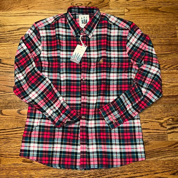 Kiel James Patrick Other - Kiel James Patrick mens cozy cabin flannel long sleeved button down shirt M NWT